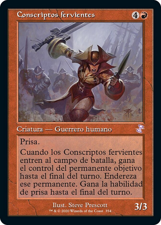 Conscriptos fervientes