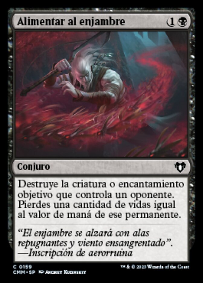Alimentar al enjambre
