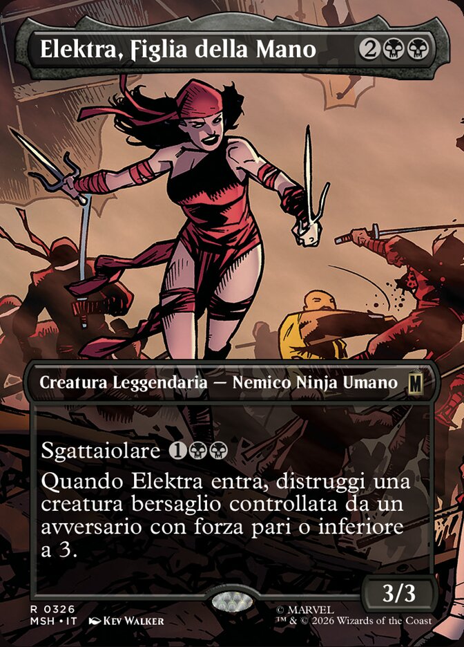 Elektra, Figlia della Mano