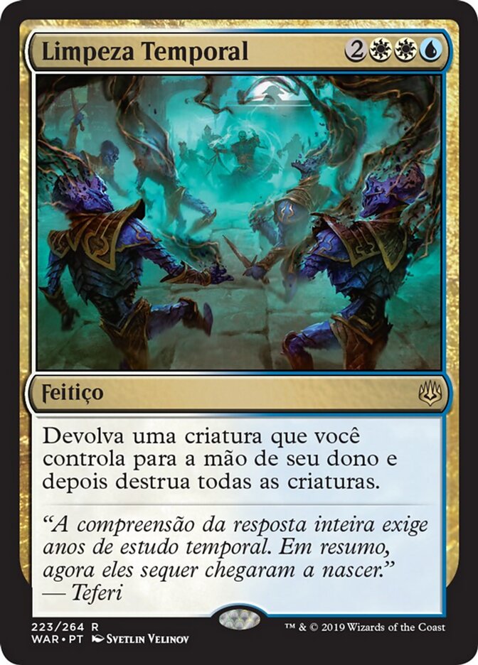 Limpeza Temporal