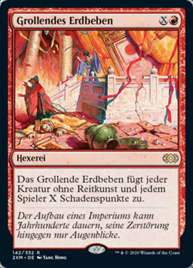 Grollendes Erdbeben