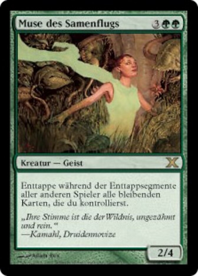 Muse des Samenflugs