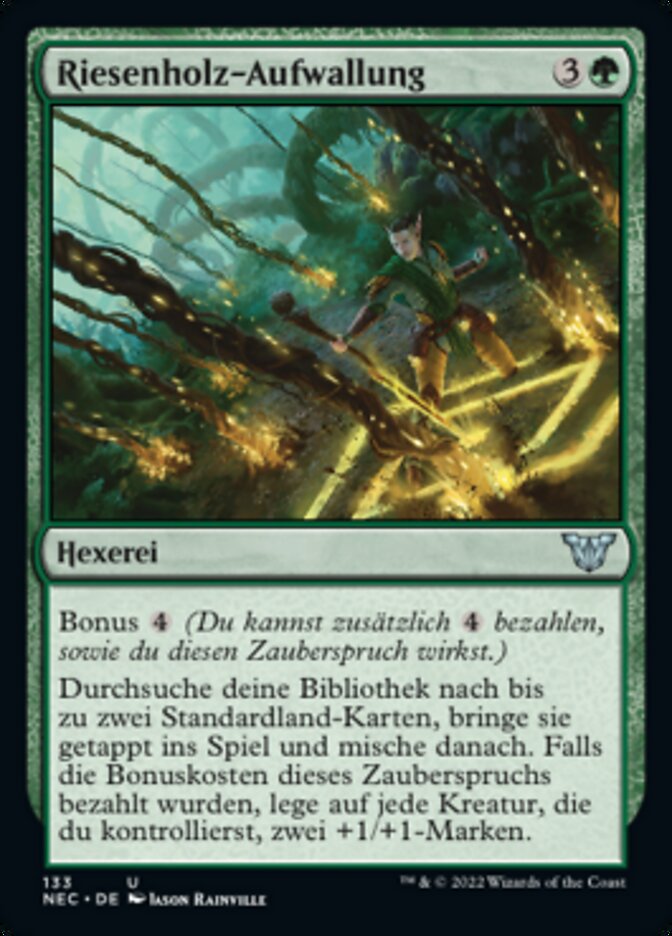 Riesenholz-Aufwallung