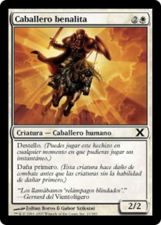 Caballero benalita
