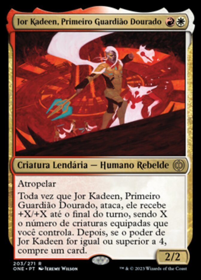 Jor Kadeen, Primeiro Guardião Dourado