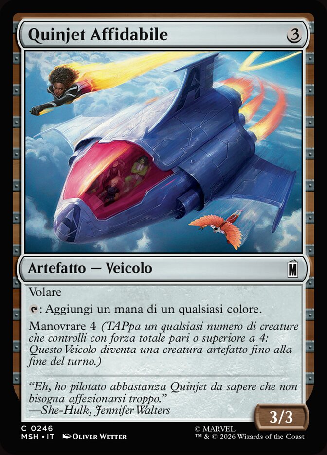 Quinjet Affidabile