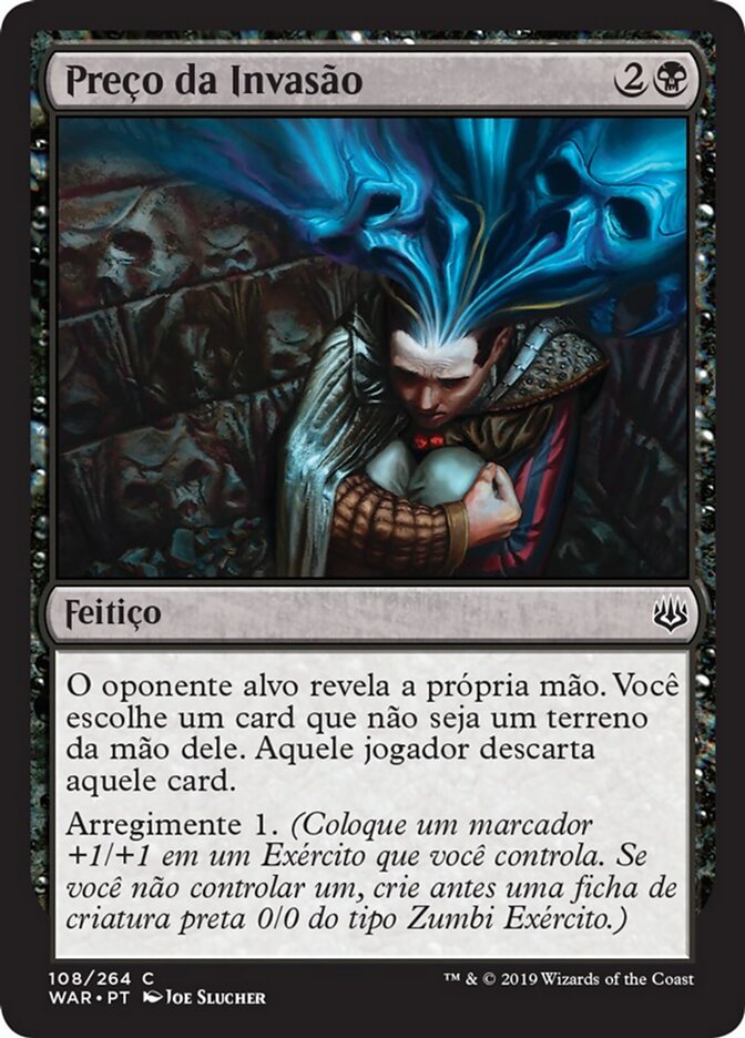 Preço da Invasão
