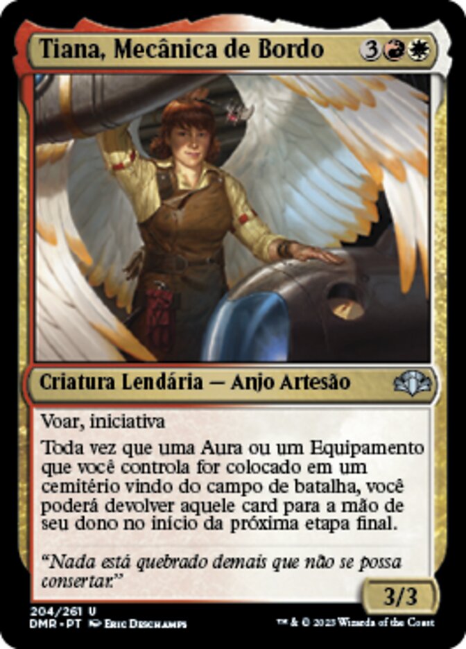 Tiana, Mecânica de Bordo