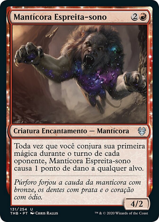Mantícora Espreita-sono