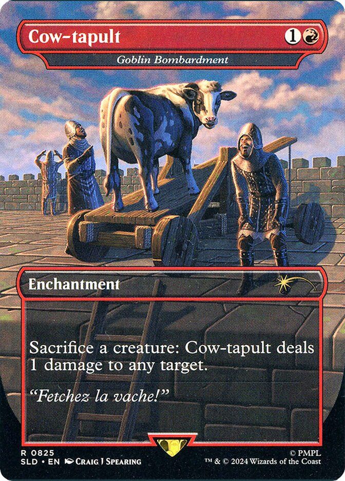 Cow-tapult