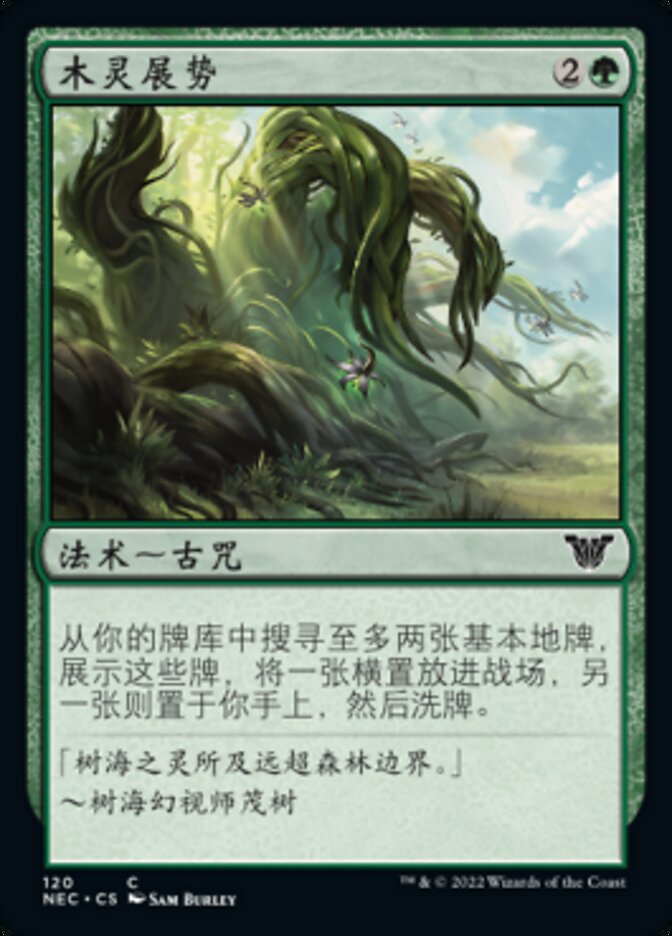 木灵展势