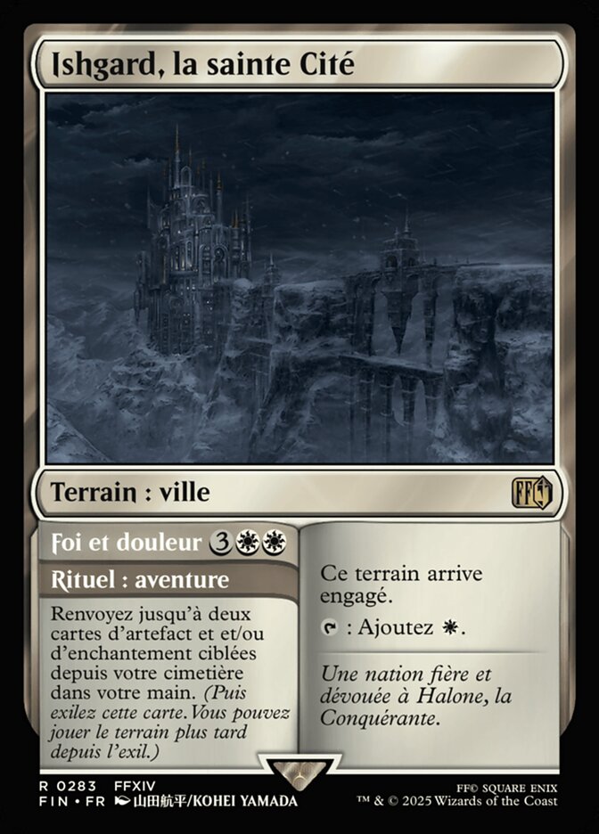 Ishgard, the Holy See // Faith & Grief