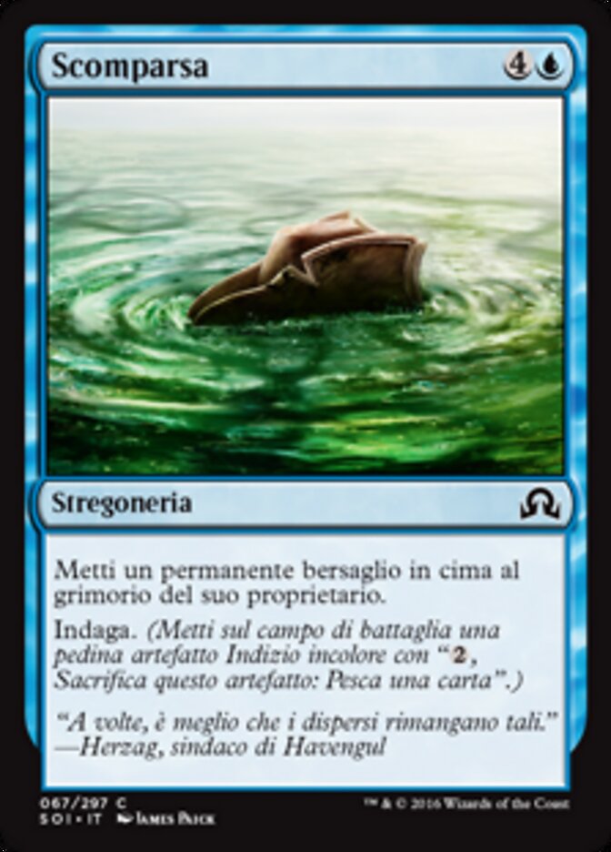 Scomparsa