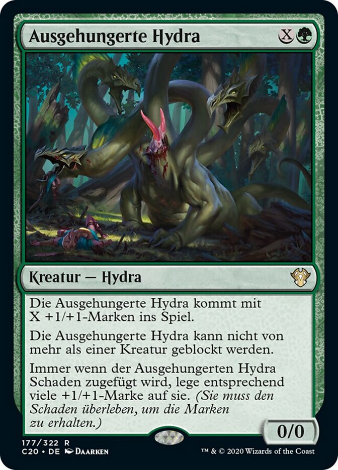 Ausgehungerte Hydra