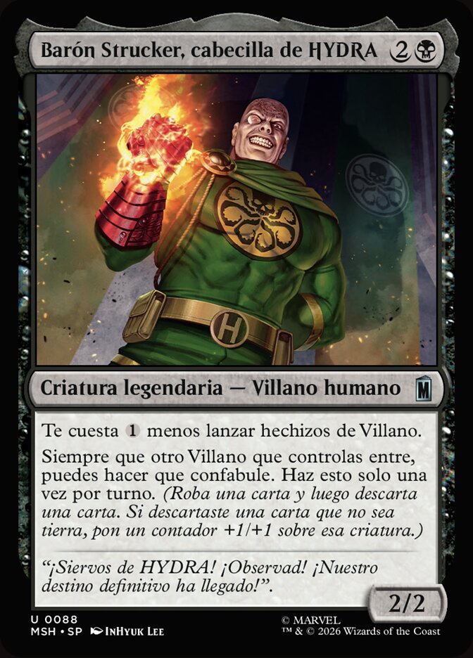 Barón Strucker, cabecilla de HYDRA