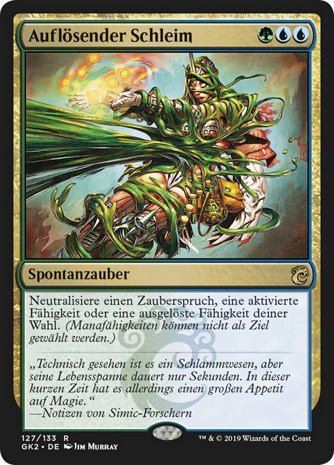 Auflösender Schleim