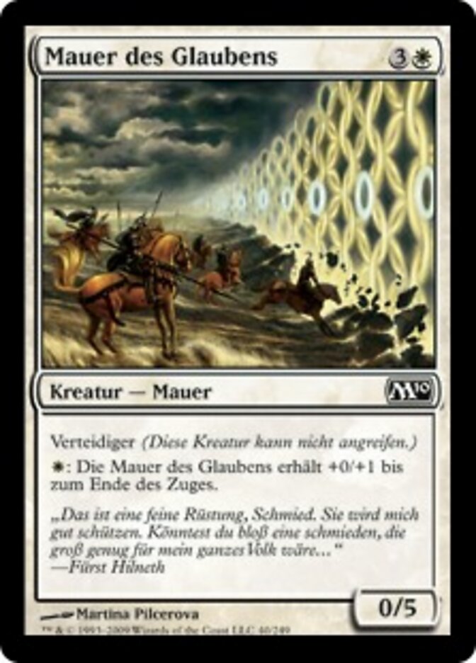 Mauer des Glaubens