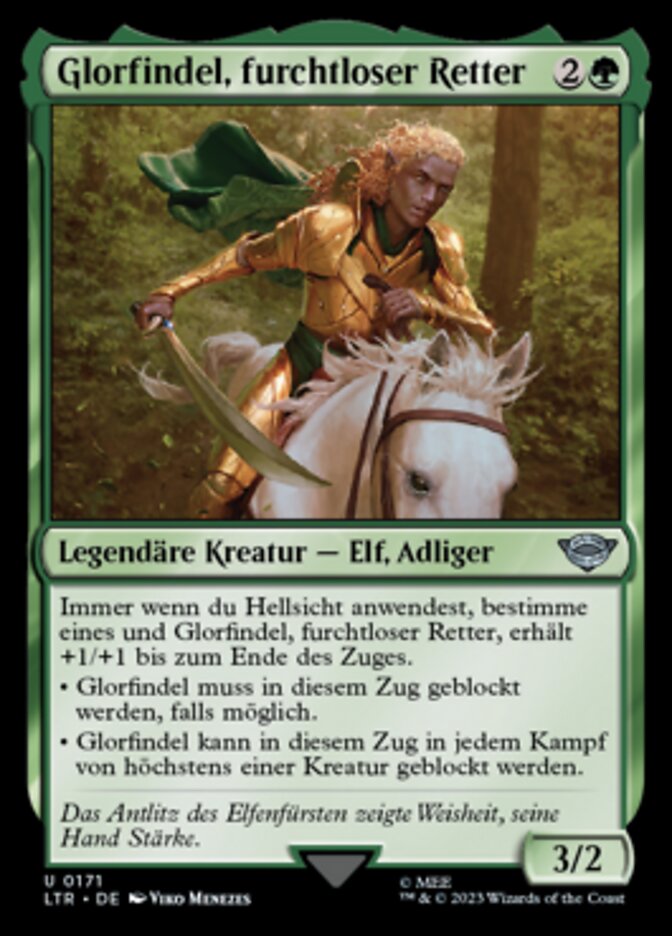 Glorfindel, furchtloser Retter