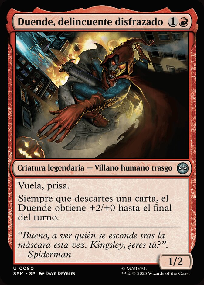 Duende, delincuente disfrazado