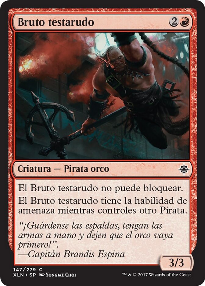 Bruto testarudo