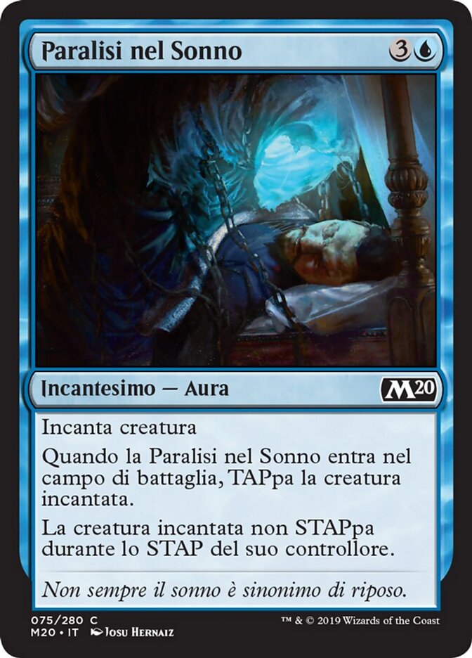 Paralisi nel Sonno