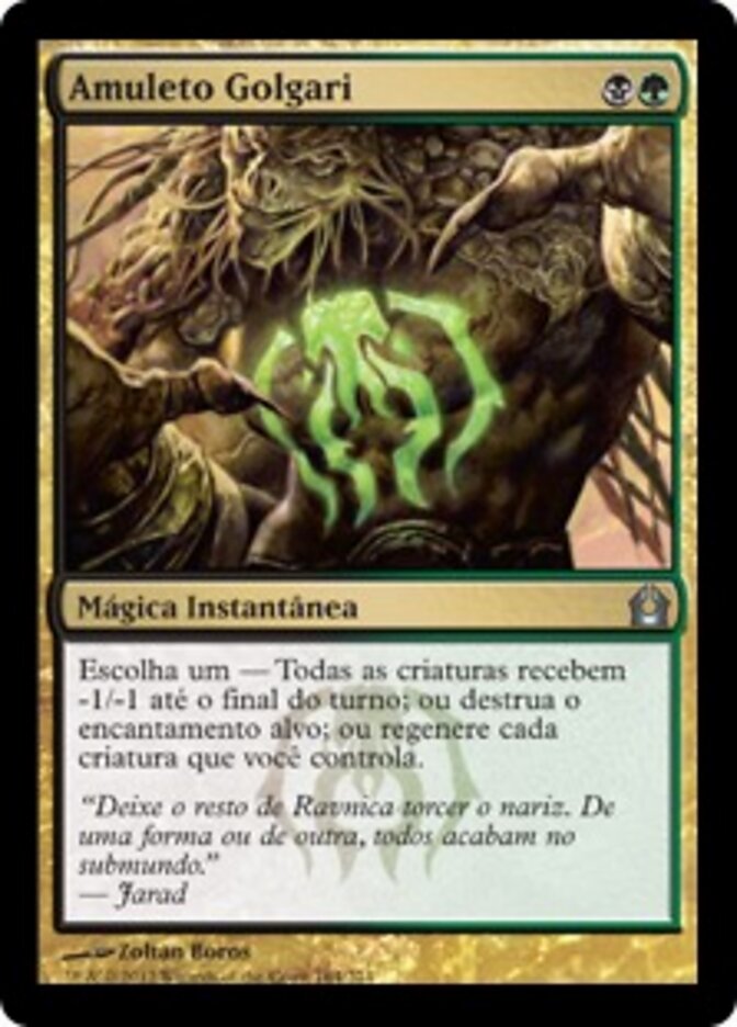 Amuleto Golgari