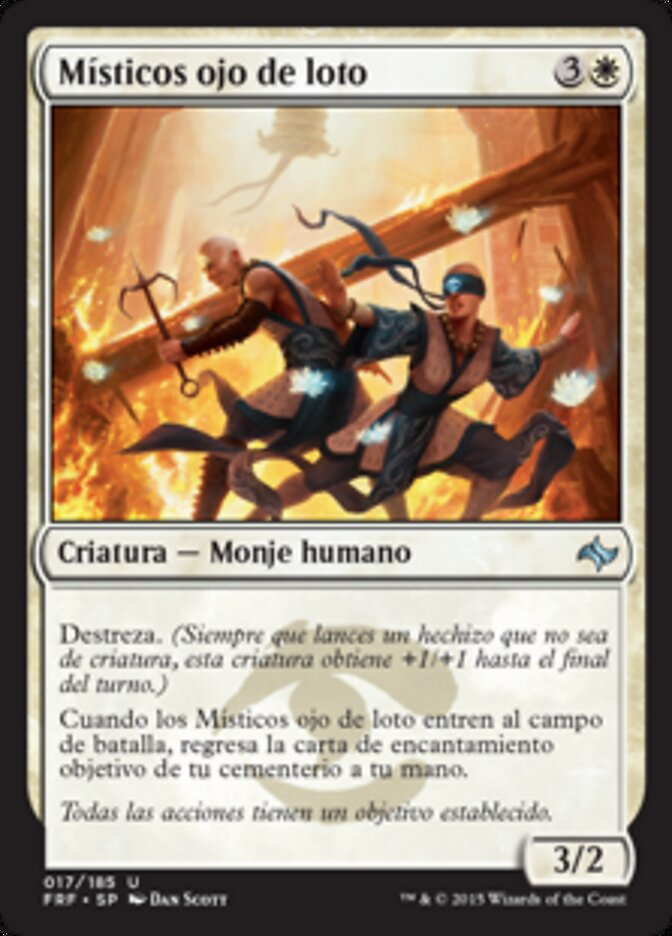 Místicos ojo de loto