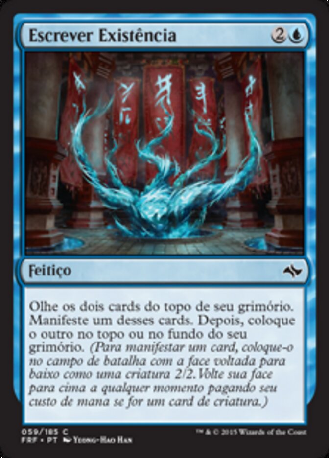 Escrever Existência