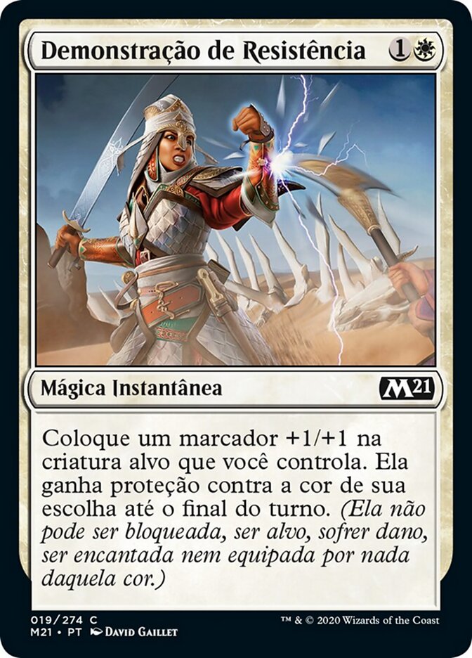 Demonstração de Resistência