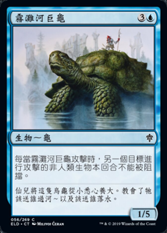 霧灘河巨龜