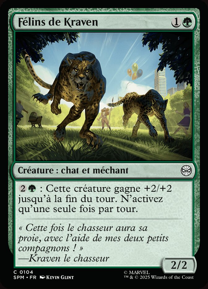 Félins de Kraven