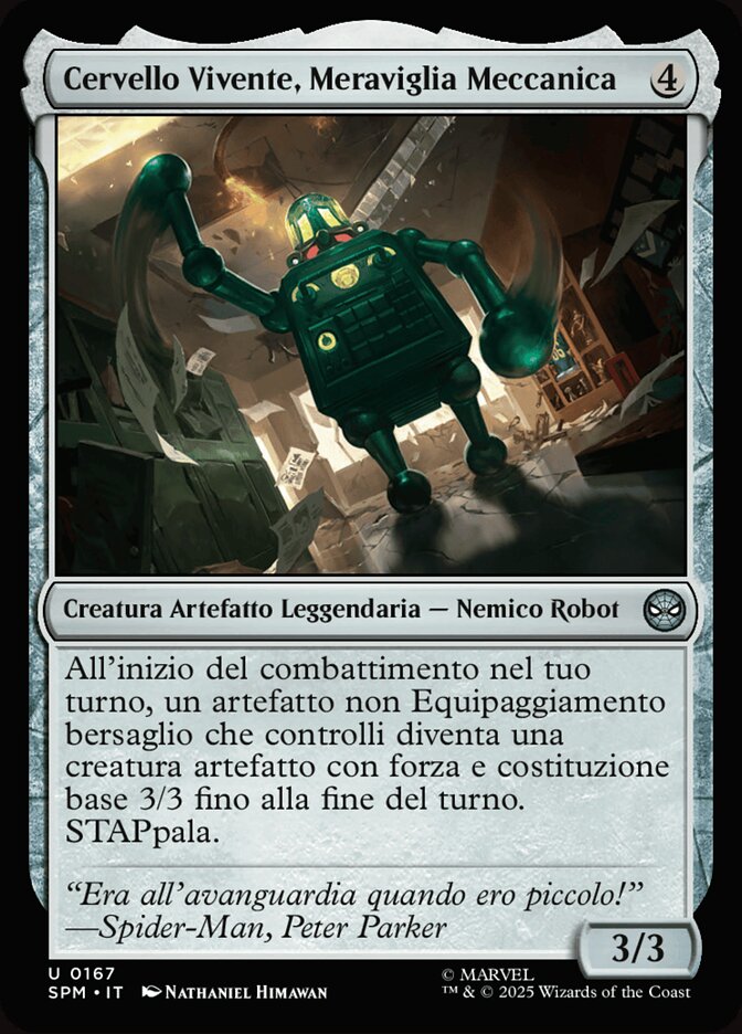 Cervello Vivente, Meraviglia Meccanica