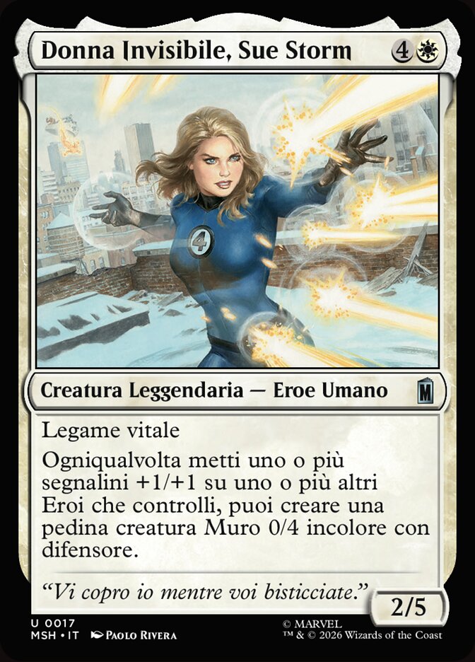 Donna Invisibile, Sue Storm