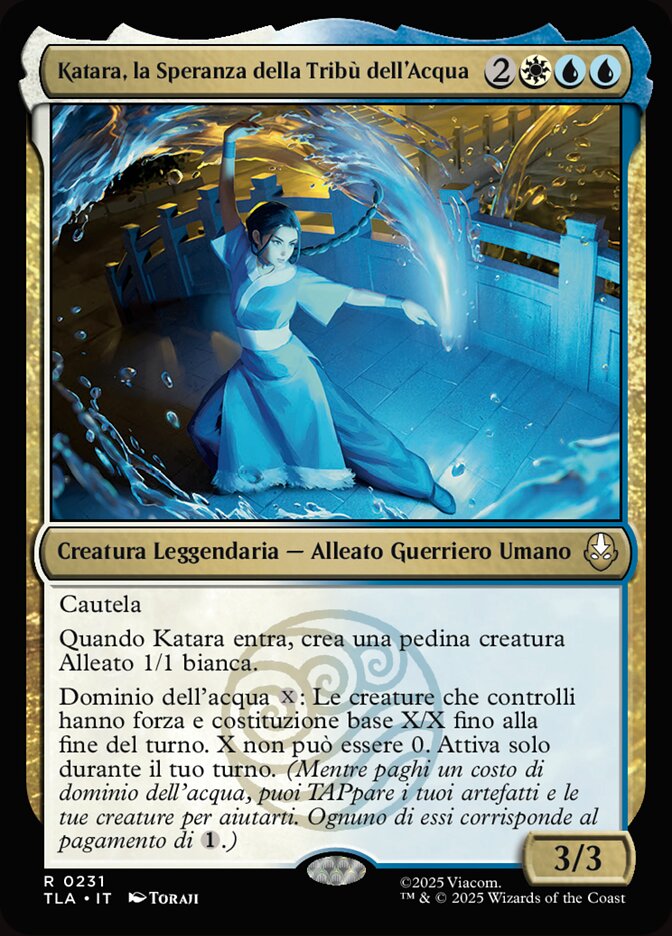 Katara, la Speranza della Tribù dell'Acqua