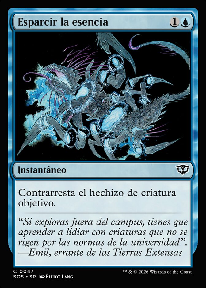 Esparcir la esencia