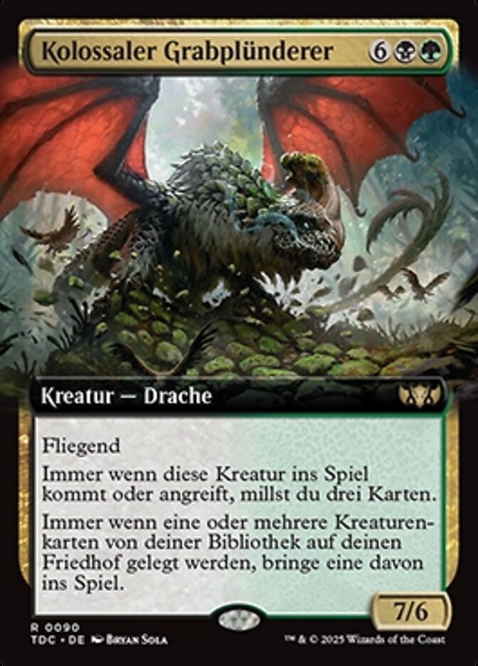 Kolossaler Grabplünderer