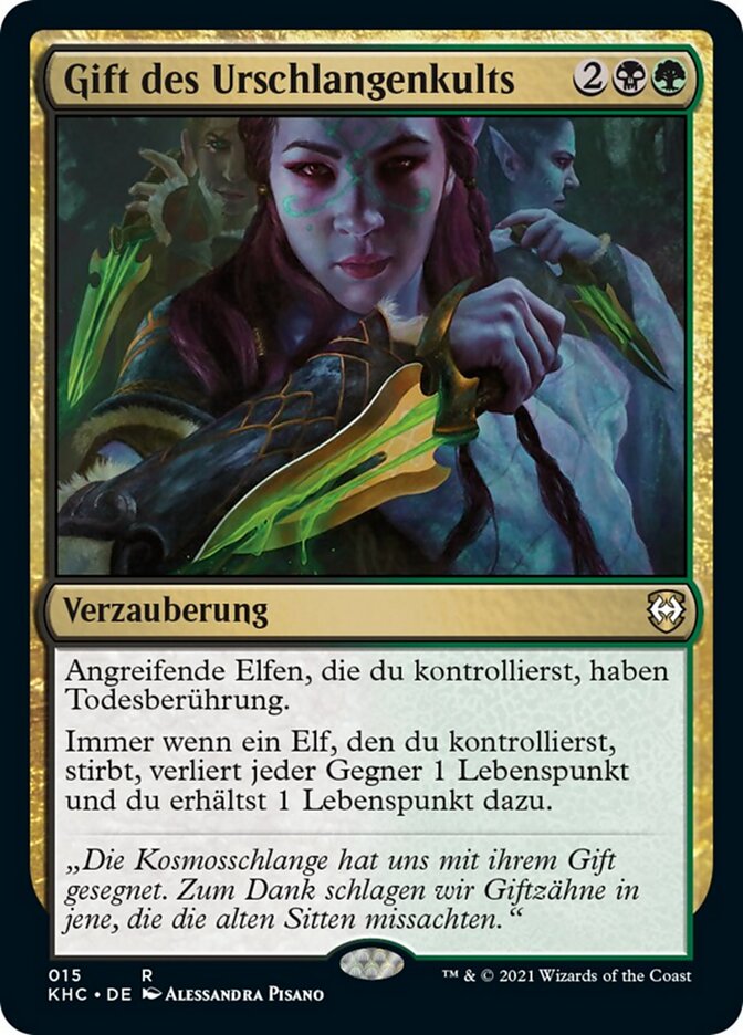 Gift des Urschlangenkults