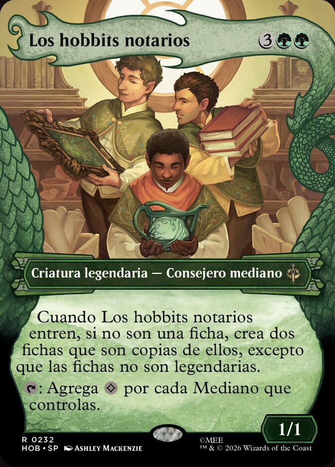 Los hobbits notarios