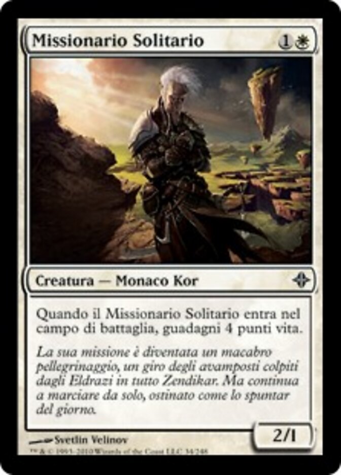 Missionario Solitario