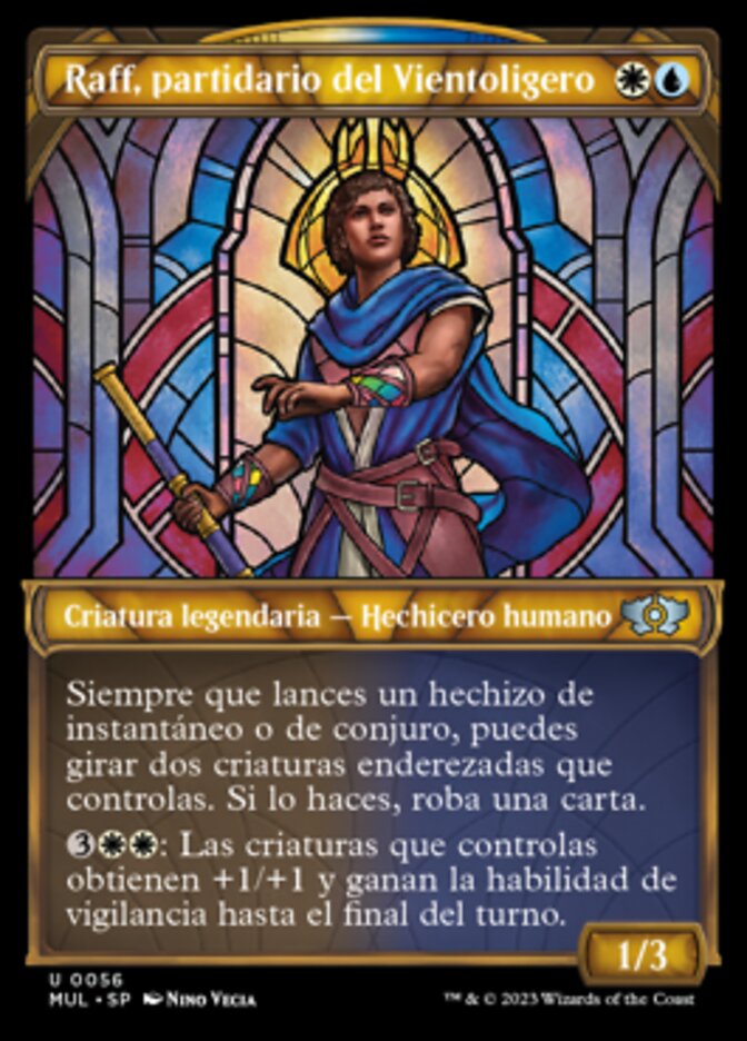 Raff, partidario del Vientoligero