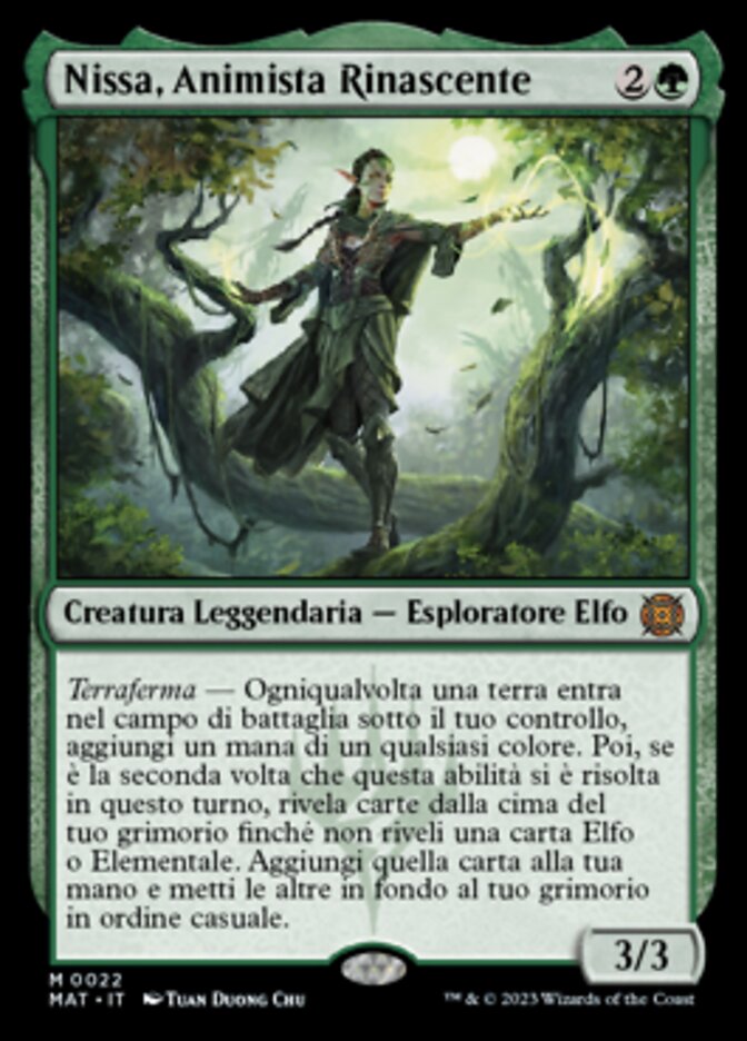 Nissa, Animista Rinascente