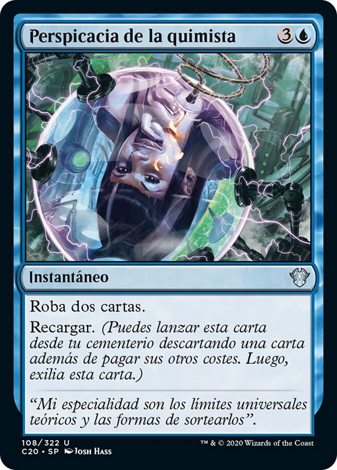 Perspicacia de la quimista