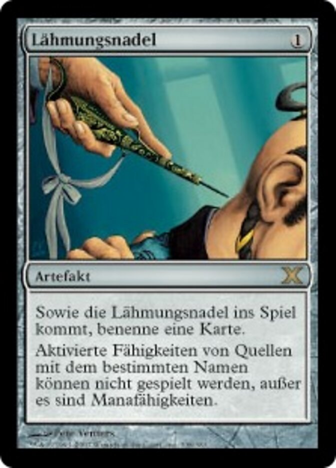 Lähmungsnadel