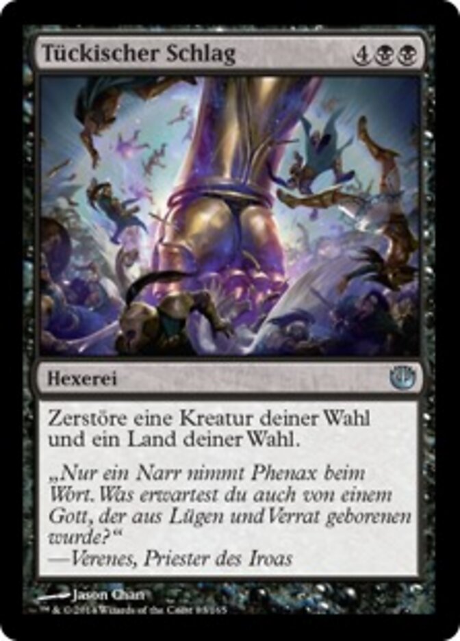 Tückischer Schlag
