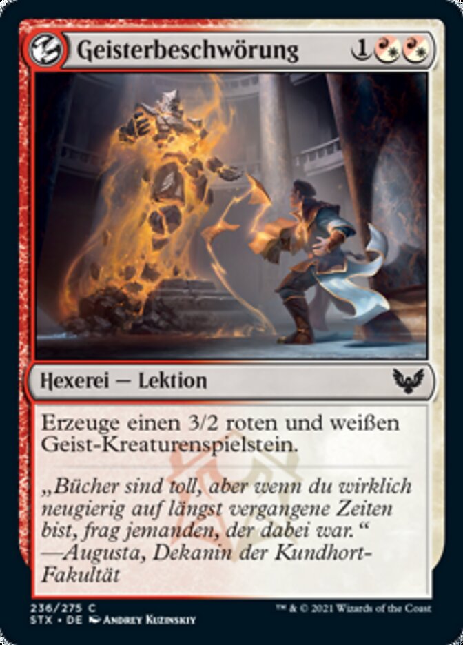 Geisterbeschwörung
