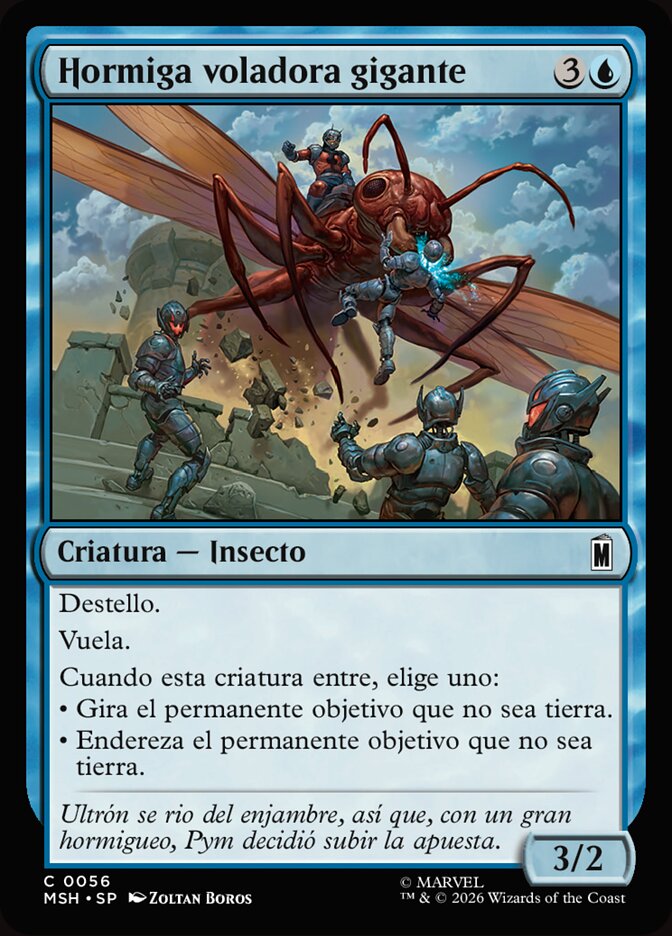 Hormiga voladora gigante