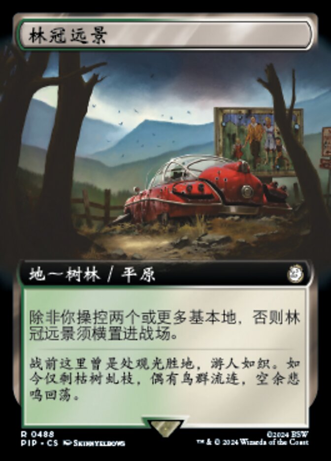 林冠远景