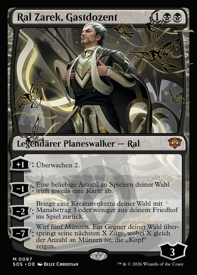 Ral Zarek, Gastdozent