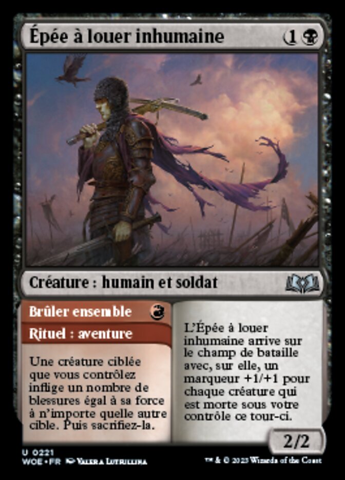 Callous Sell-Sword // Burn Together