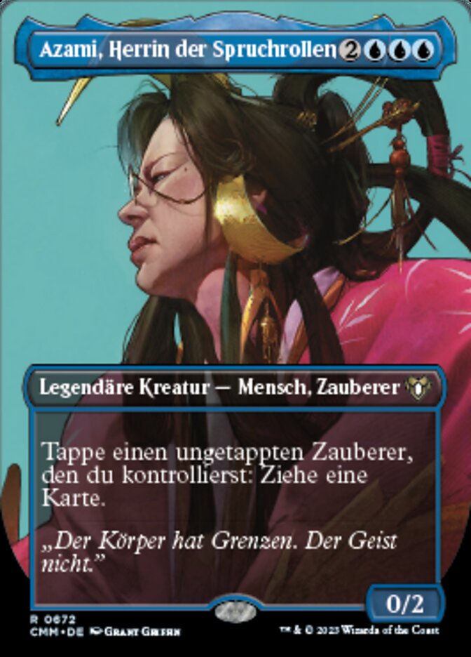 Azami, Herrin der Spruchrollen